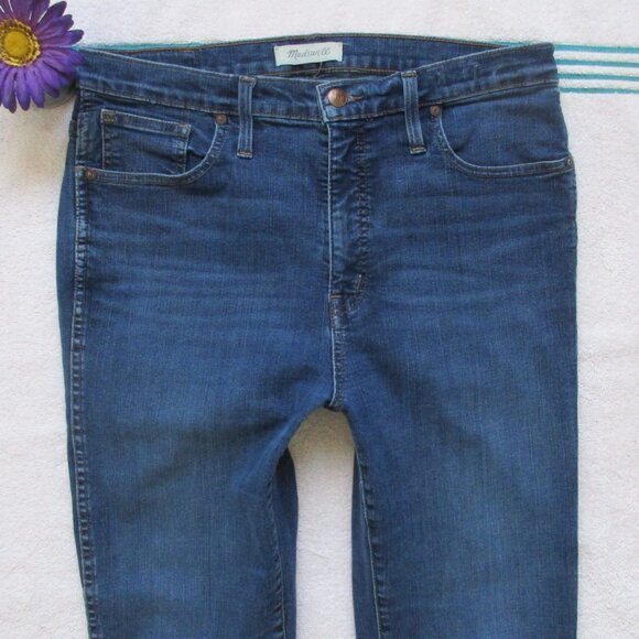 MADEWELL Jeans 10" High Rise Skinny Denim Size 31 - Picture 7 of 13
